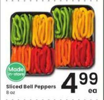 Sliced Bell Peppers