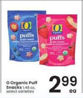 O Organic Puff Snacks