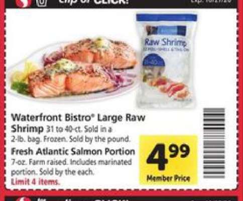 Waterfront Bistro Large Raw Shrimp