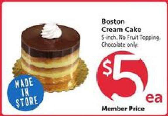Boston Cream Cake