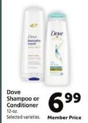 Dove Shampoo or Conditioner