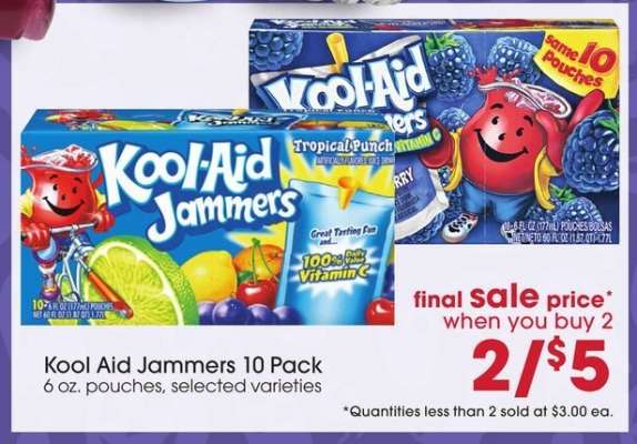 Kool-Aid Jammers 10 Pack