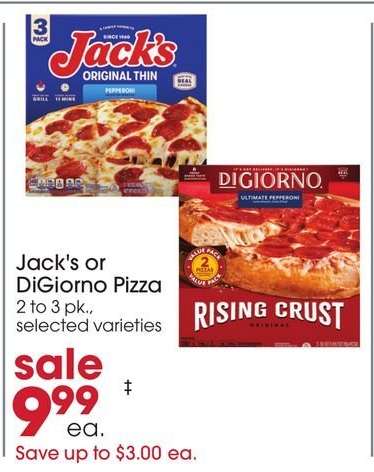 Jack's or DiGiorno Pizza