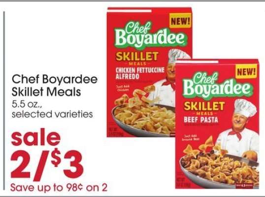 Chef Boyardee Skillet Meals