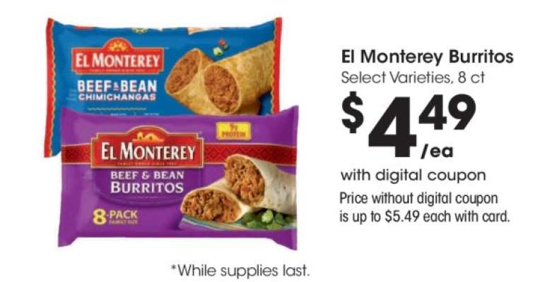 El Monterey Burritos*