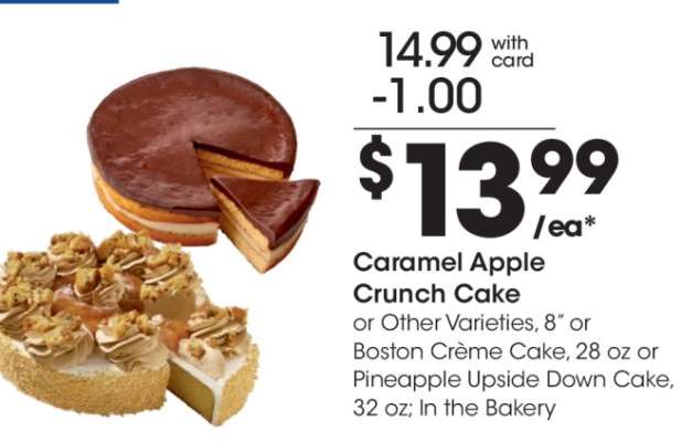 Caramel Apple Crunch Cake