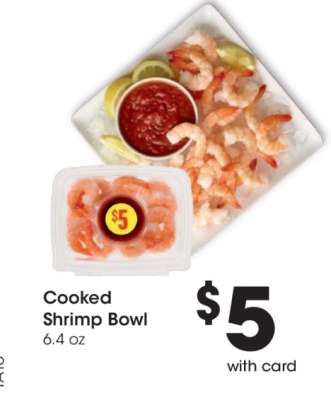 Cooked Shrimp Bowl