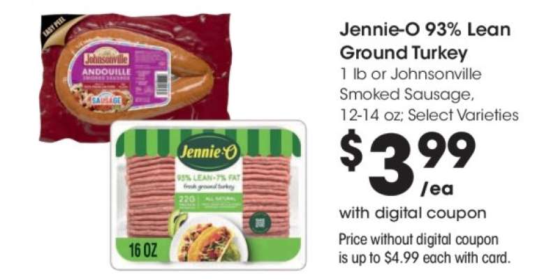 Jennie-O 93% Lean Ground Turkey