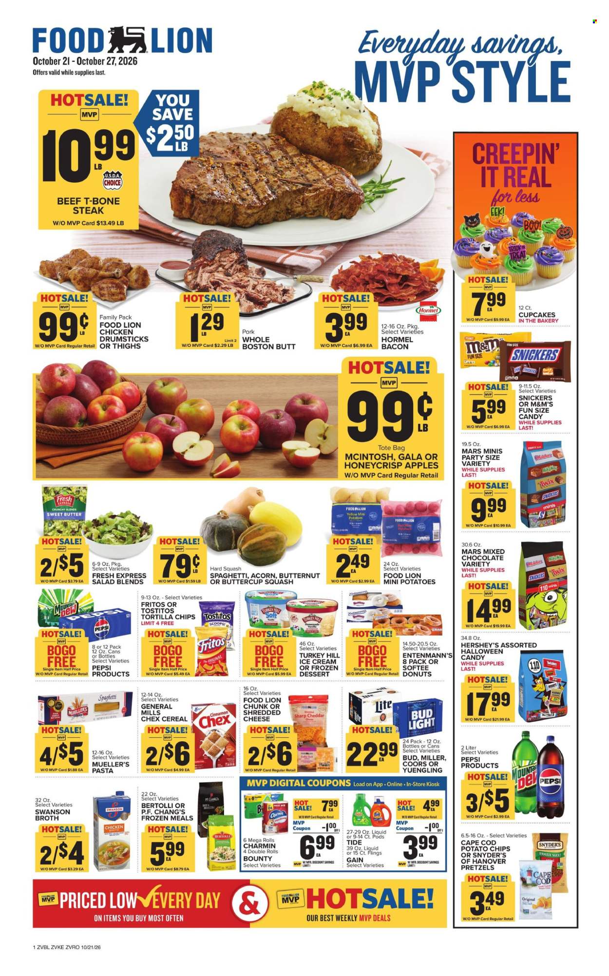 Food Lion ad - 10/21/2026 - 10/27/2026. Page 1