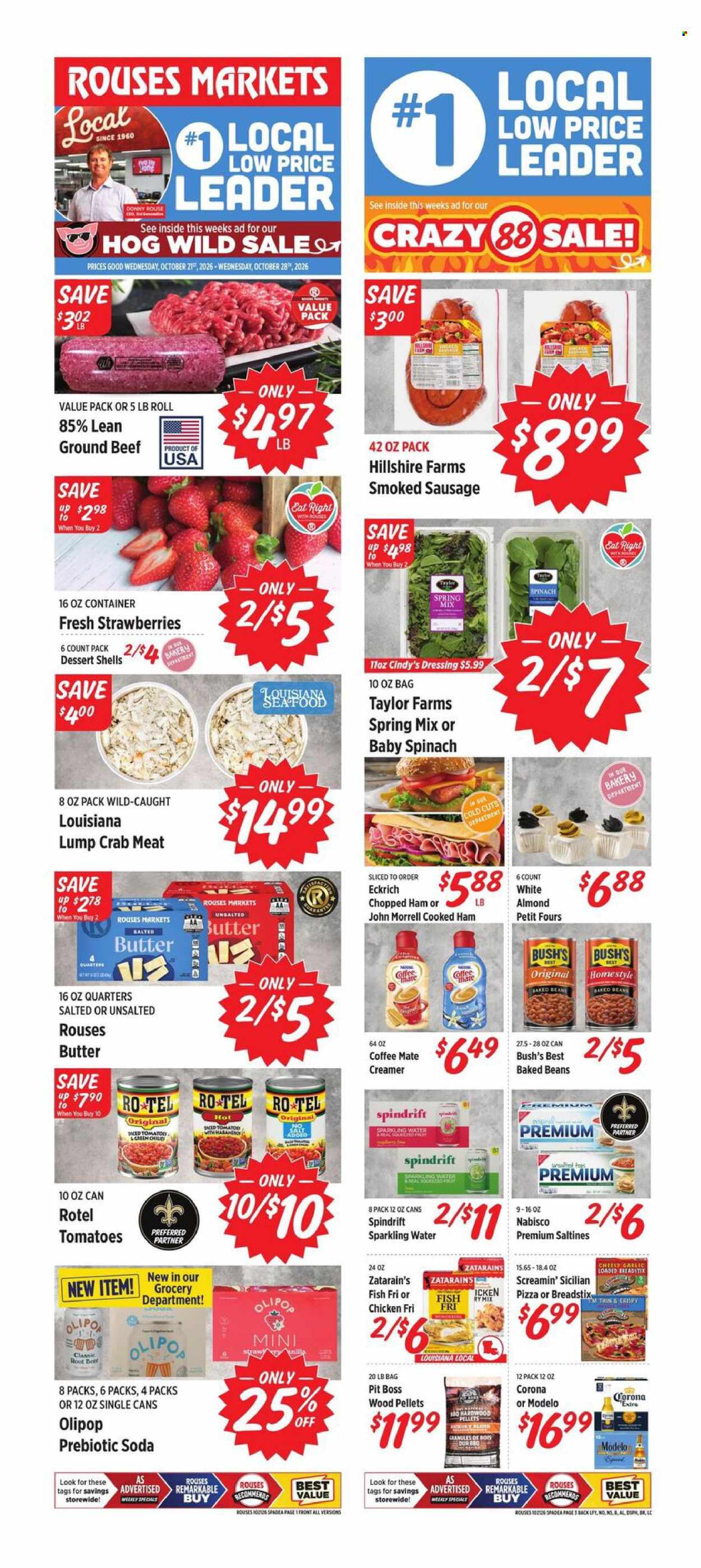Rouses Markets ad - 10/21/2026 - 10/28/2026. Page 1