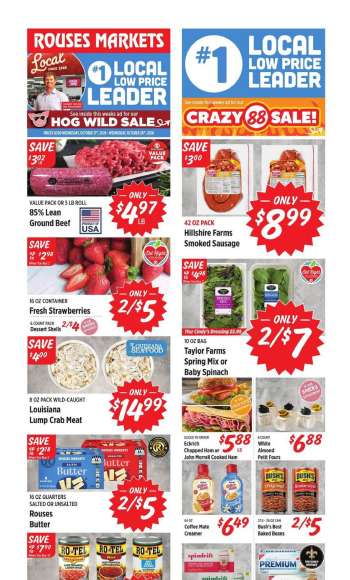 Rouses Markets Flyer - 10/21/2026 - 10/28/2026.