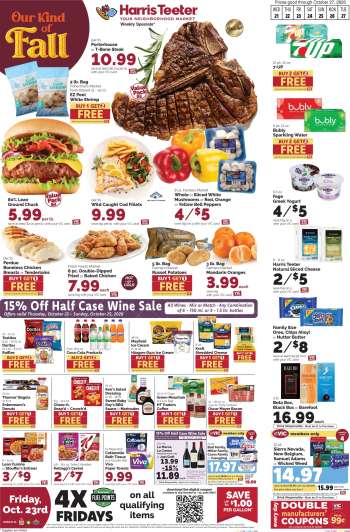 Harris Teeter Flyer - 10/21/2026 - 10/27/2026.