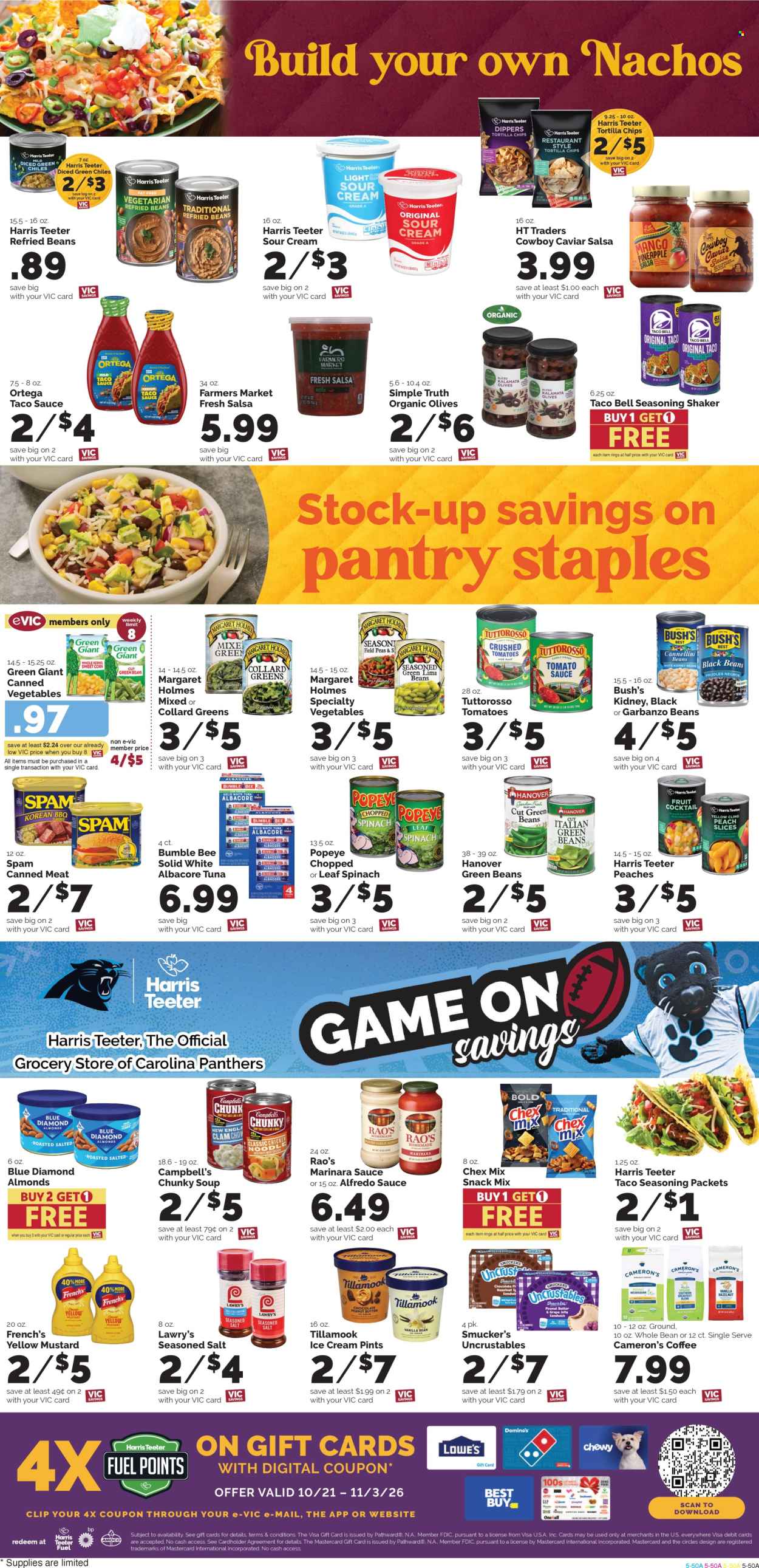 Harris Teeter ad - 10/21/2026 - 10/27/2026. Page 9