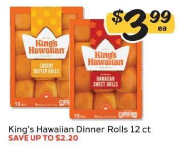 King's Hawaiian Dinner Rolls