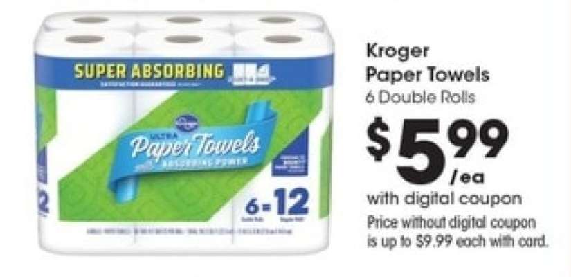 Kroger Paper Towels