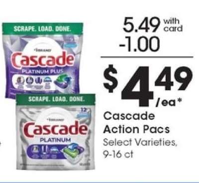 Cascade Action Pacs
