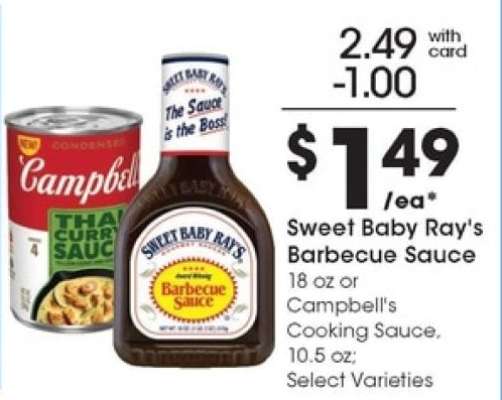 Sweet Baby Ray's Barbecue Sauce