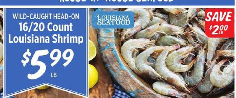 16/20 Count Louisiana Shrimp