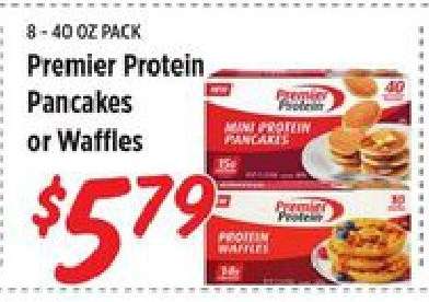 Premier Protein Pancakes or Waffles