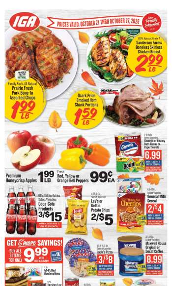 IGA Flyer - 10/21/2026 - 10/27/2026.