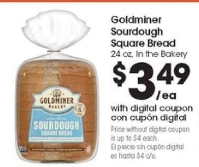 Goldminer Sourdough Square Bread
