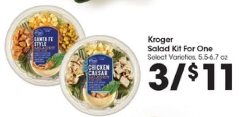 Kroger Salad Kit For One