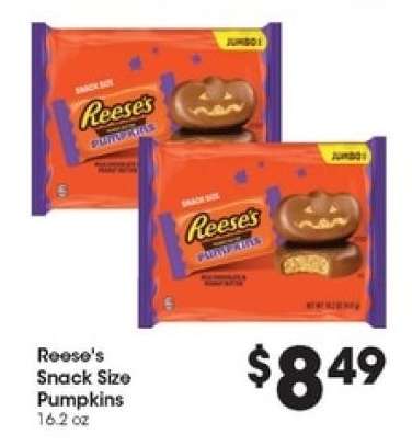 Reese's Snack Size Pumpkins