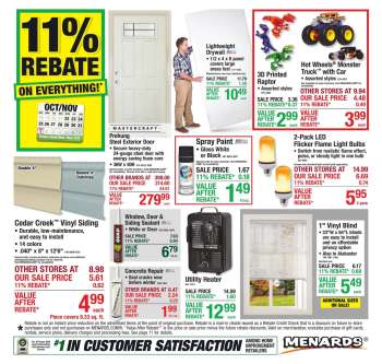Menards Flyer - 10/22/2026 - 11/01/2026.