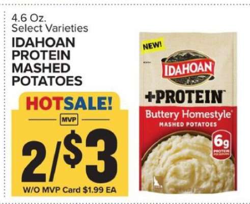 IDAHOAN PROTEIN MASHED POTATOES