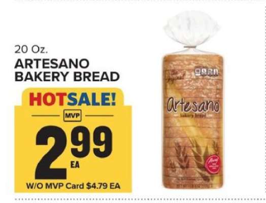 Artesano Bakery Bread
