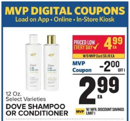 Dove Shampoo or Conditioner