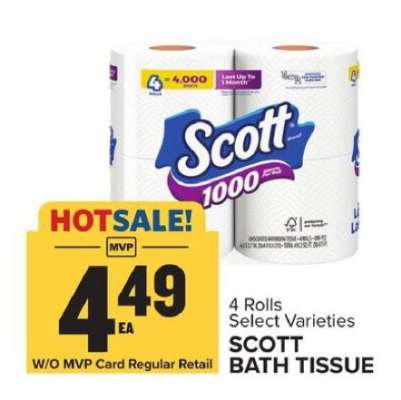 Scott Bath Tissue