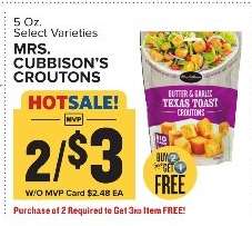 Mrs. Cubbison's Croutons