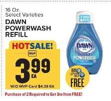 Dawn Powerwash Refill