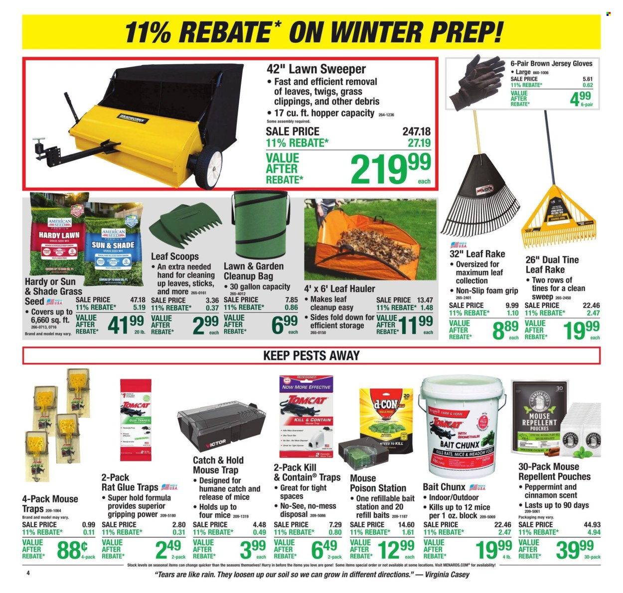 Menards ad - 10/22/2026 - 11/01/2026. Page 5