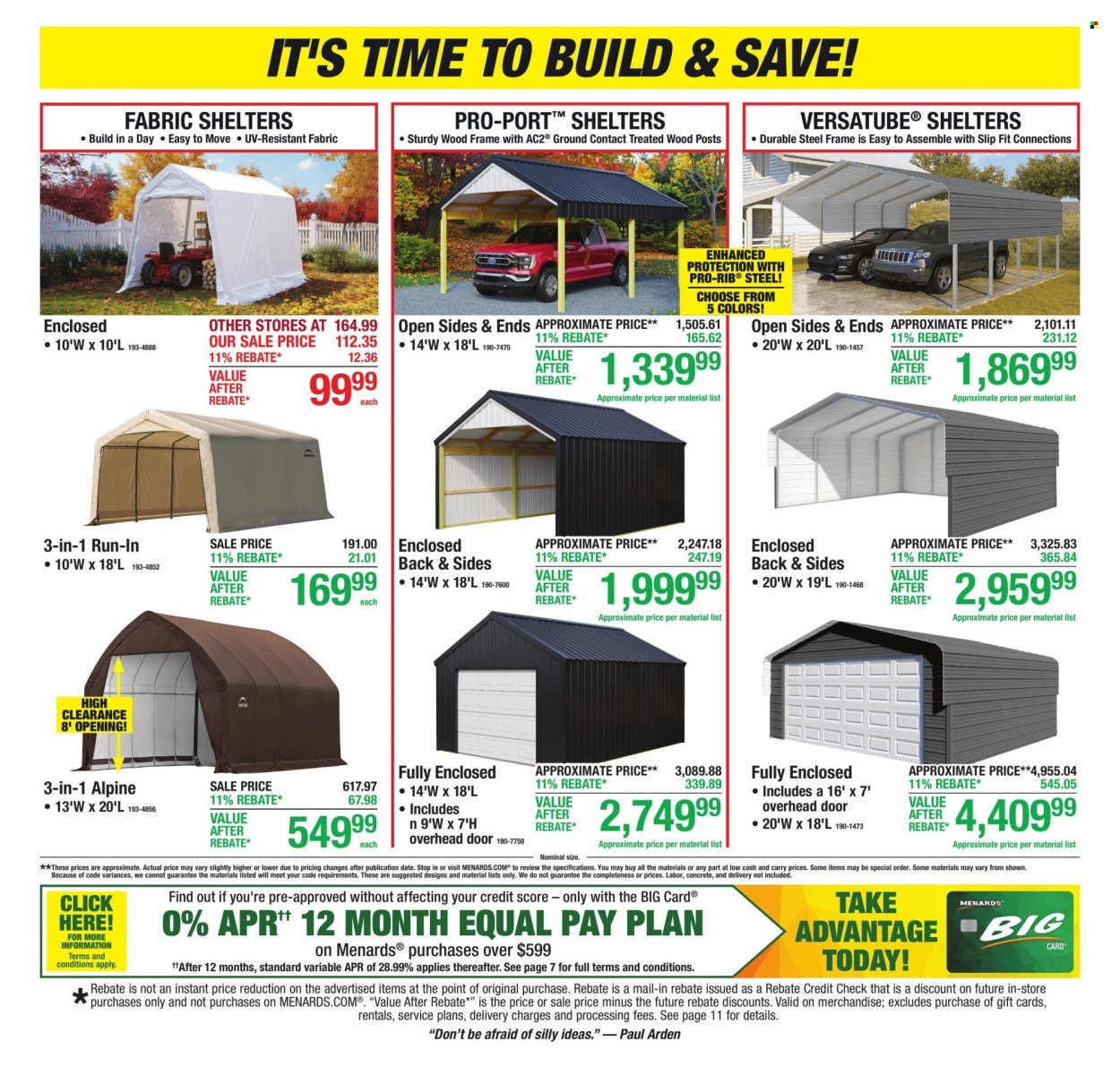 Menards ad - 10/22/2026 - 11/01/2026. Page 6