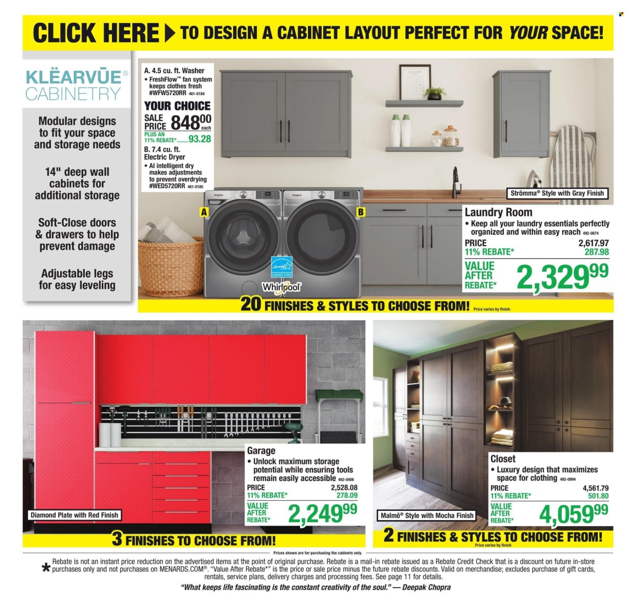 Menards ad - 10/22/2026 - 11/01/2026. Page 19