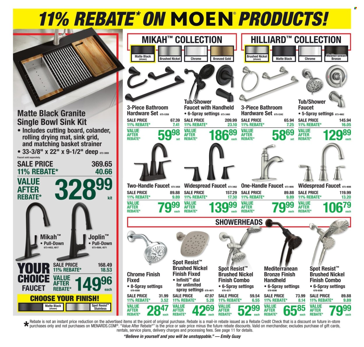 Menards ad - 10/22/2026 - 11/01/2026. Page 18