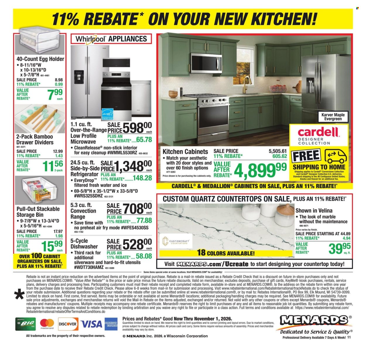 Menards ad - 10/22/2026 - 11/01/2026. Page 17