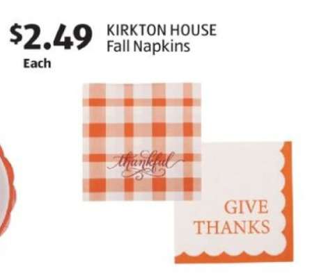 KIRKTON HOUSE Fall Napkins
