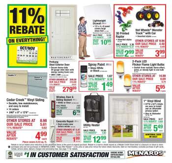 Menards Flyer - 10/22/2026 - 11/01/2026.