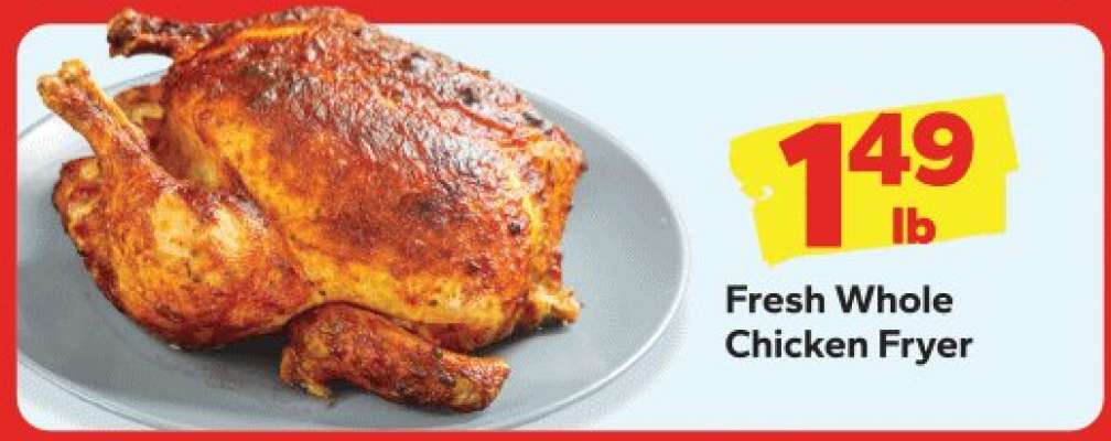 Fresh Whole Chicken Fryer