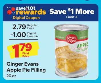 Ginger Evans Apple Pie Filling