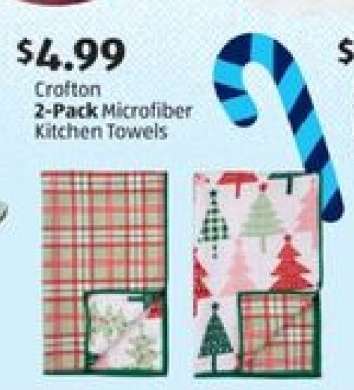 Crofton 2-Pack Microfiber Kitchen Towels