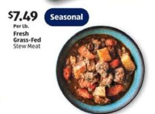 Fresh Grass Fed Stew Meat