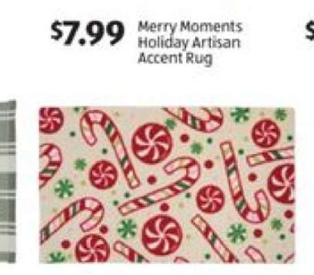 Merry Moments Holiday Artisan Accent Rug