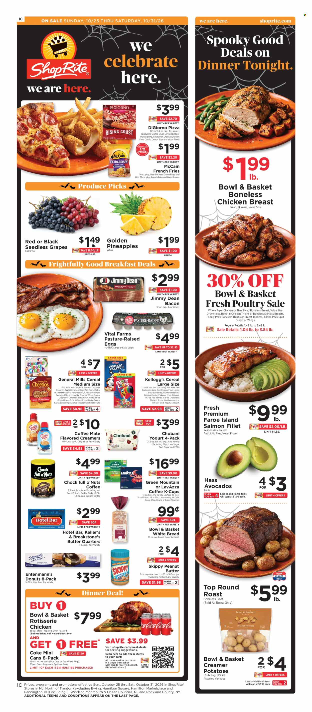 ShopRite ad - 10/25/2026 - 10/31/2026. Page 2