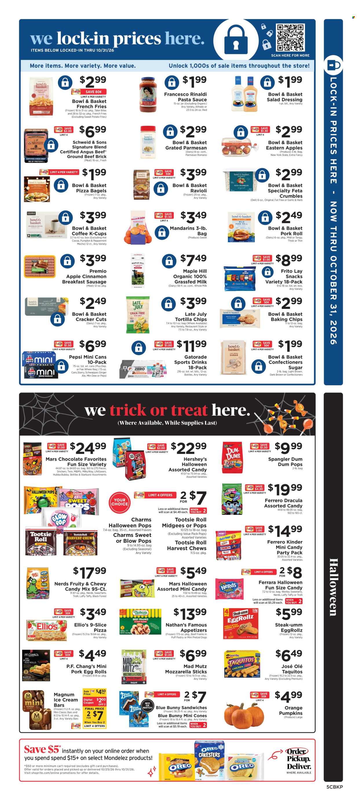 ShopRite ad - 10/25/2026 - 10/31/2026. Page 7