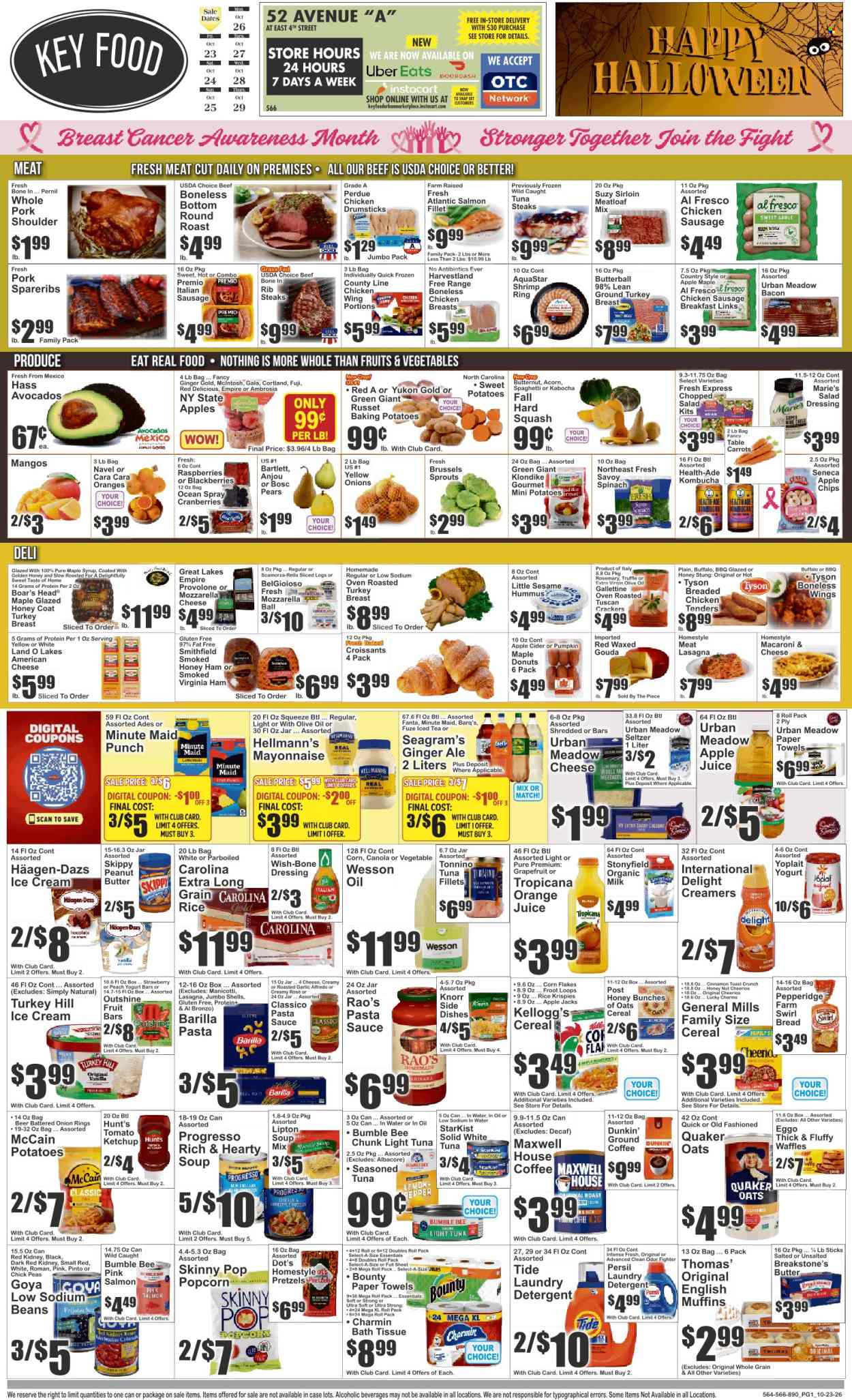 Key Food ad - 10/23/2026 - 10/29/2026. Page 1