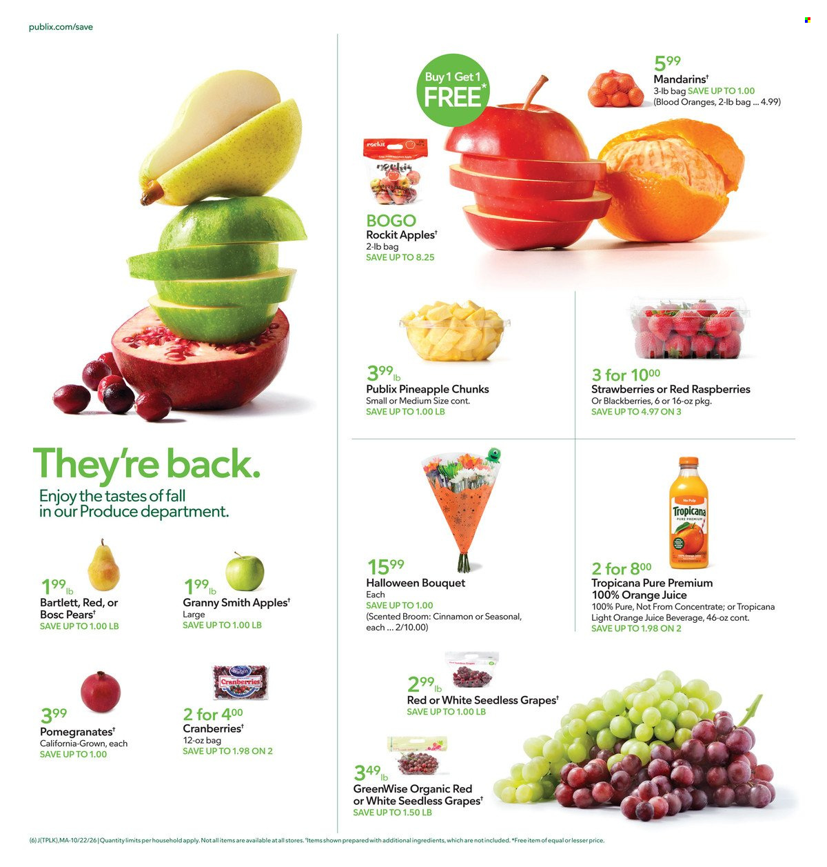 Publix ad - 10/22/2026 - 10/28/2026. Page 6
